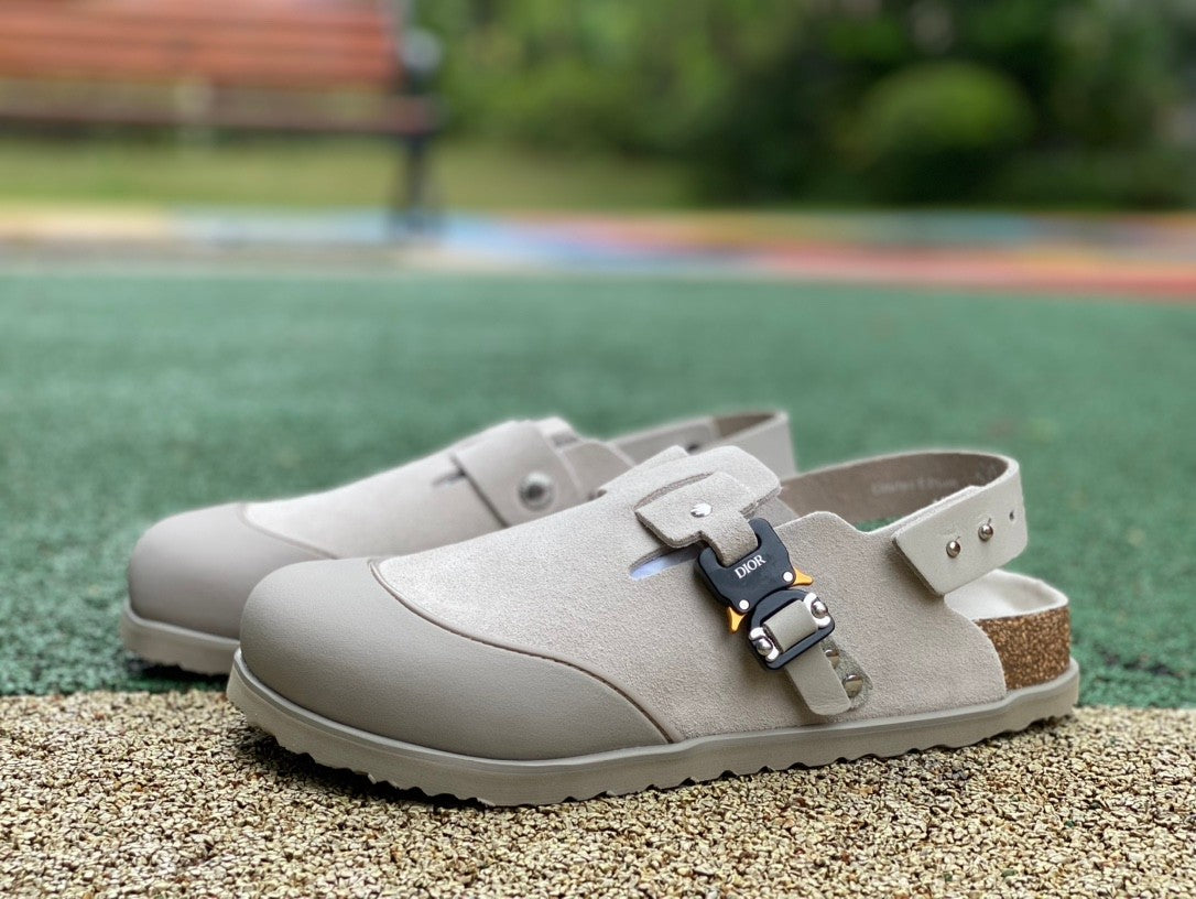 Dior X Birkenstock Sword Sandal Beige Tokyo Buckle