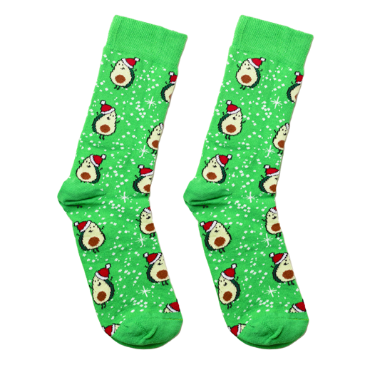 Happy Holidays Socks | Cute Cool Colorful Cotton socks for Women and Men Cozy Gifts, 6 pairs set - One Size