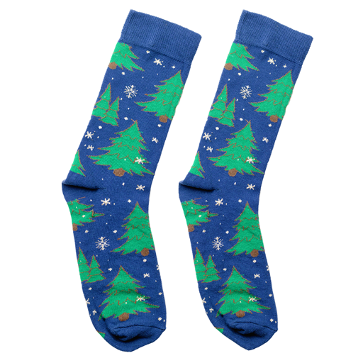 Happy Holidays Socks | Cute Cool Colorful Cotton socks for Women and Men Cozy Gifts, 6 pairs set - One Size