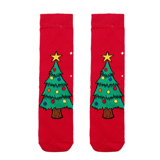 Happy Holidays Socks | Cute Cool Colorful Cotton socks for Women and Men Cozy Gifts, 6 pairs set - One Size