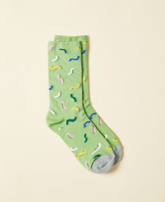 Green Funky Socks