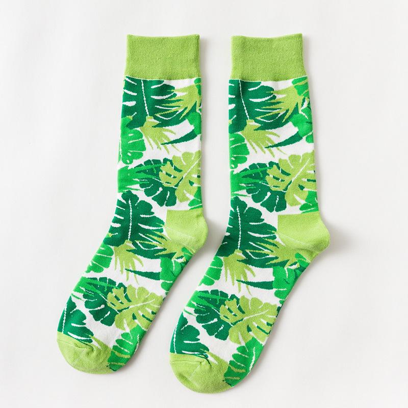 Funky Green Socks