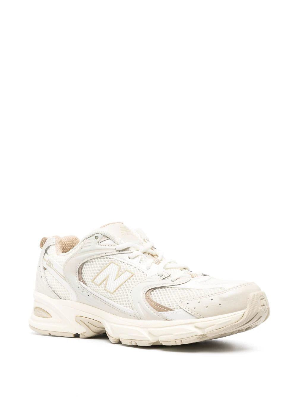 New Balance 530 logo-patch low-top