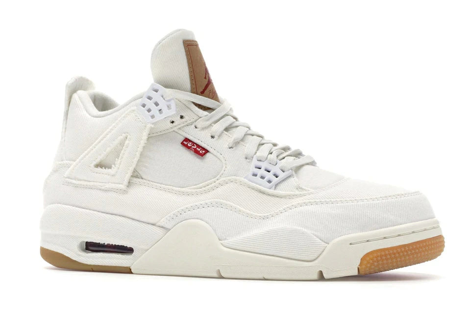 JORDAN 4 RETRO WHITE (LEVI'S TAG)