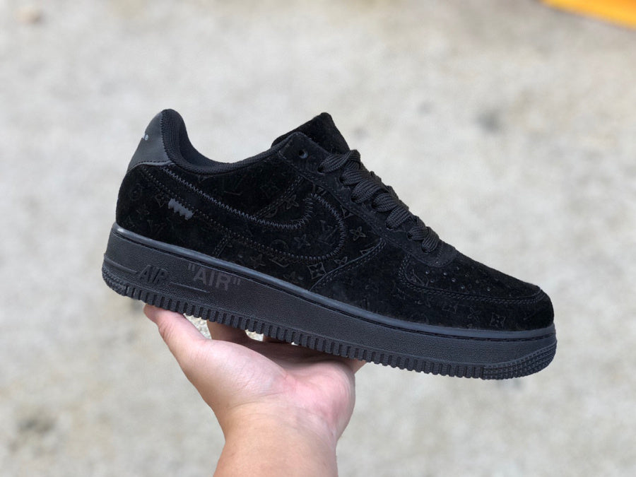 Louis Vuitton X Air Force 1 Low "Virgil Abloh - Black