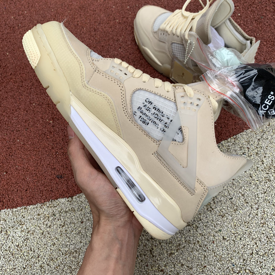 Jordan x Off-White Air Jordan 4 Retro SP "Sail"