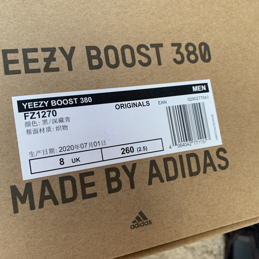 adidas Yeezy Yeezy Boost 380 "Onyx"