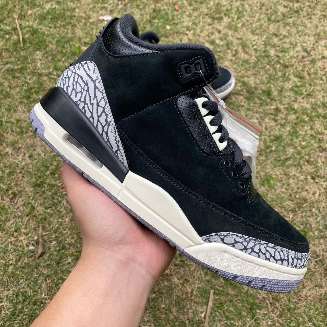 NIKE AIR JORDAN 3 RETRO OFF NOIR