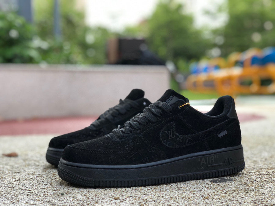 Louis Vuitton X Air Force 1 Low "Virgil Abloh - Black