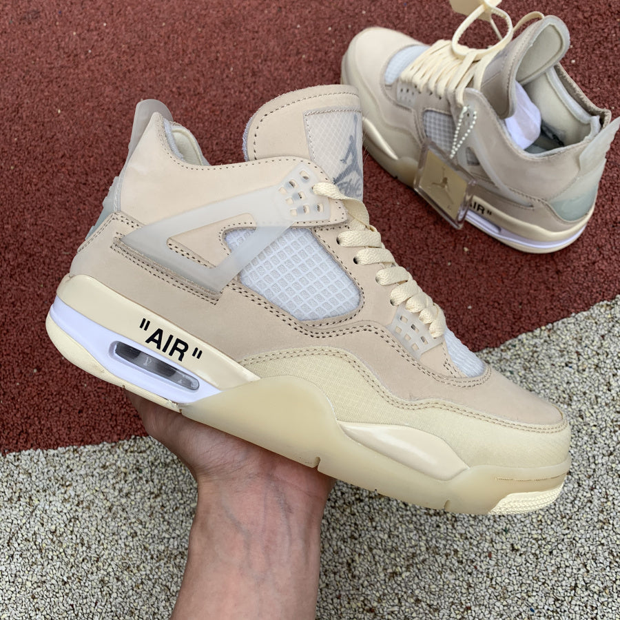 Jordan x Off-White Air Jordan 4 Retro SP "Sail"