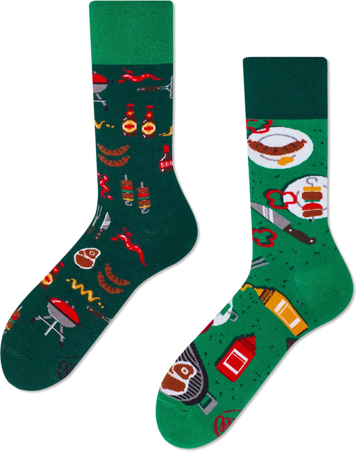 Happy Holidays Socks | Cute Cool Colorful Cotton socks for Women and Men Cozy Gifts, 6 pairs set - One Size