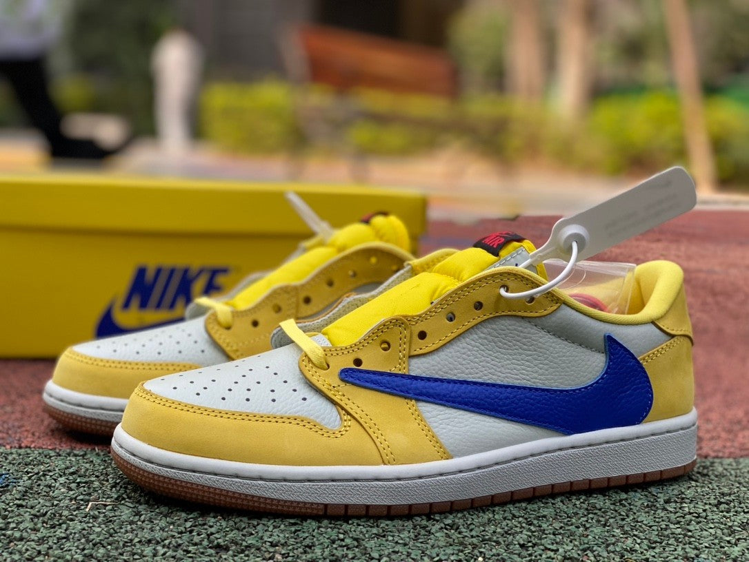 Travis Scott x Air Jordan 1 Low OG Canary