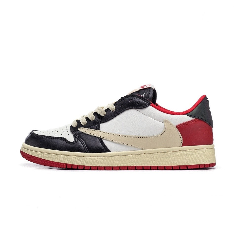 Travis Scott x Air Jordan 1 Low Black Red