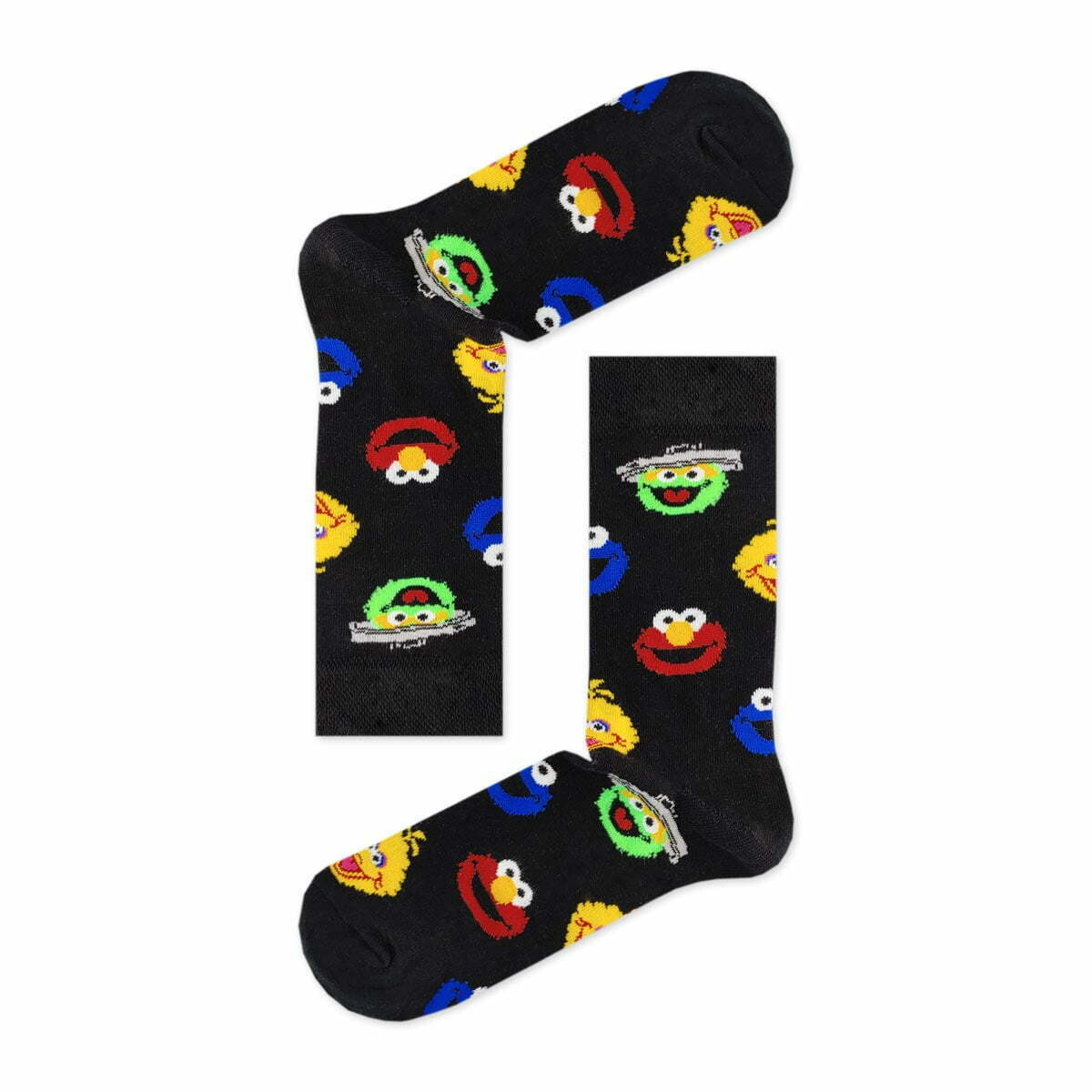 Elmo's Best Friend | Dressy Socks | Cute Cool Colorful Cotton socks for Women and Men Cozy Gifts, funny Socks | Crazy socks 4 pairs set