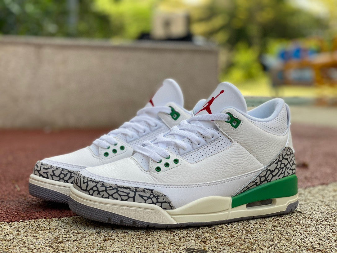 Air Jordan 3 Retro Wmns 'Lucky Green'