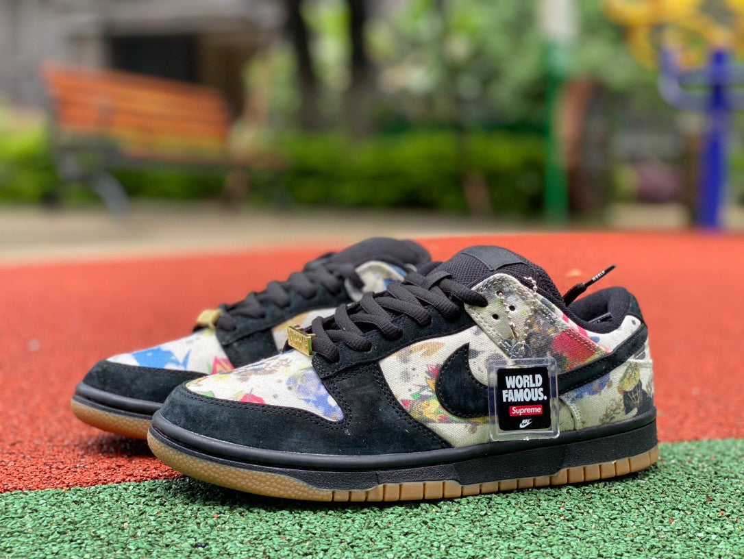 Nike x Supreme SB Dunk Low "Rammellzee"