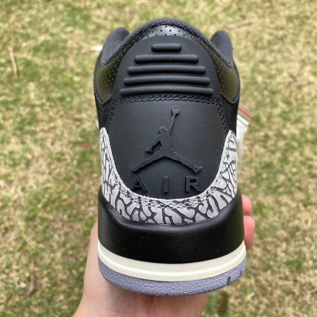 NIKE AIR JORDAN 3 RETRO OFF NOIR