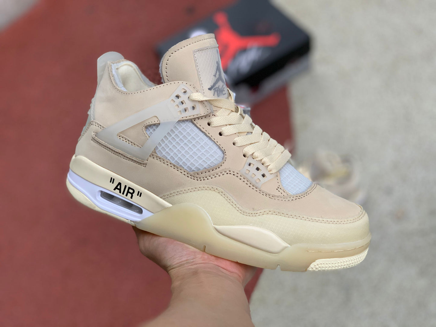 Jordan x Off-White Air Jordan 4 Retro SP "Sail"