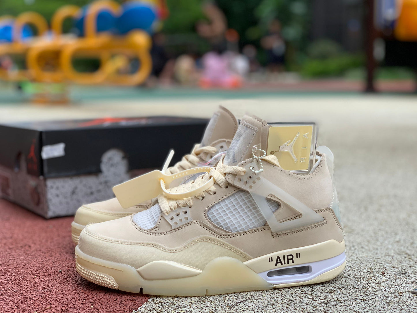 Jordan x Off-White Air Jordan 4 Retro SP "Sail"