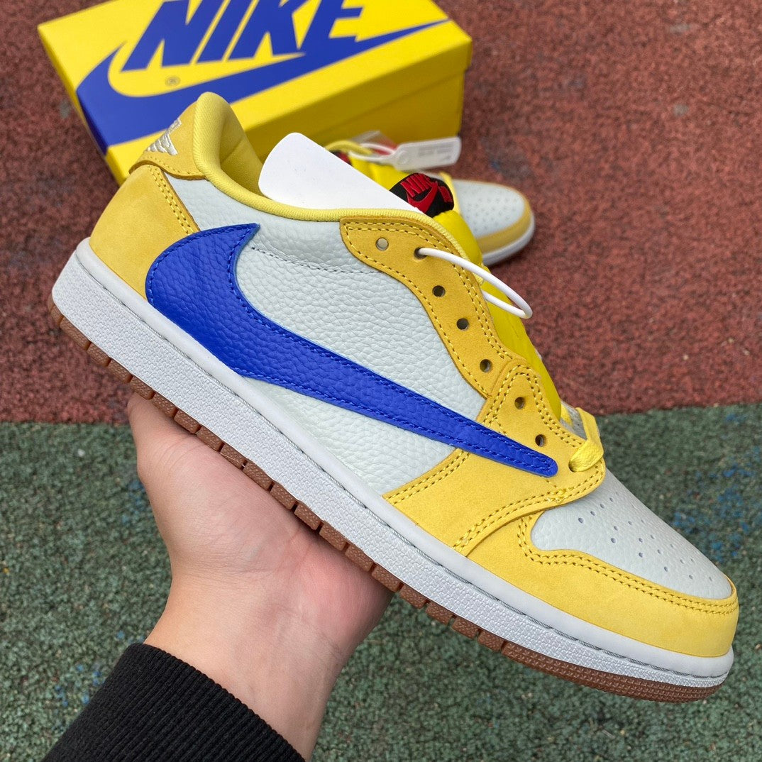 Travis Scott x Air Jordan 1 Low OG Canary