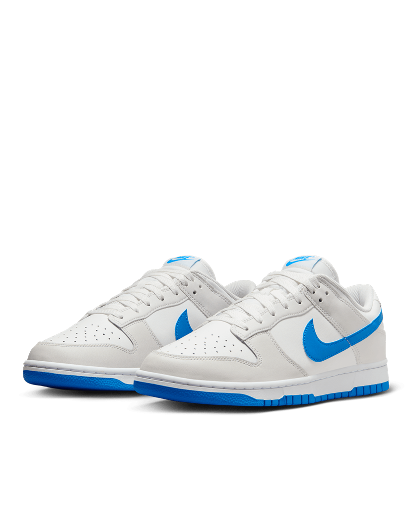 Nike Dunk Low "Pure Platinum/Blue Lightning"